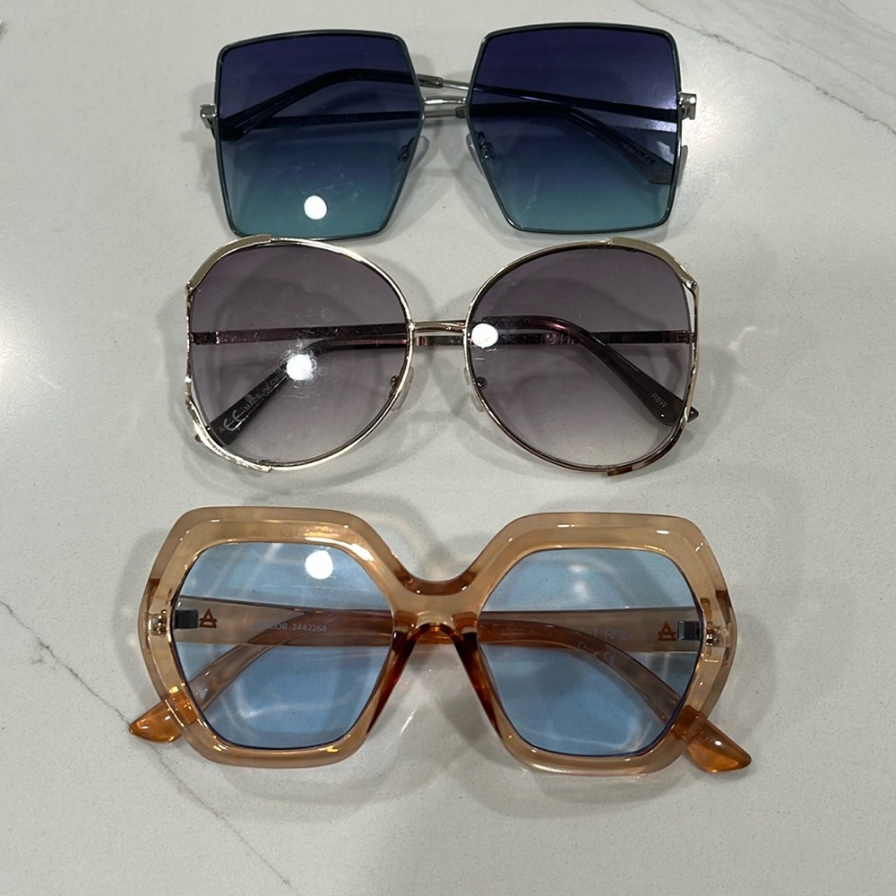 Anthropologie Sunnies. Lot of 3.